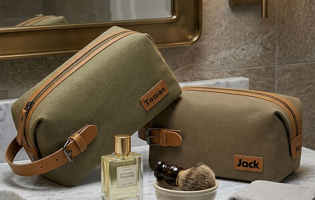 Trousse de toilette personnalisée