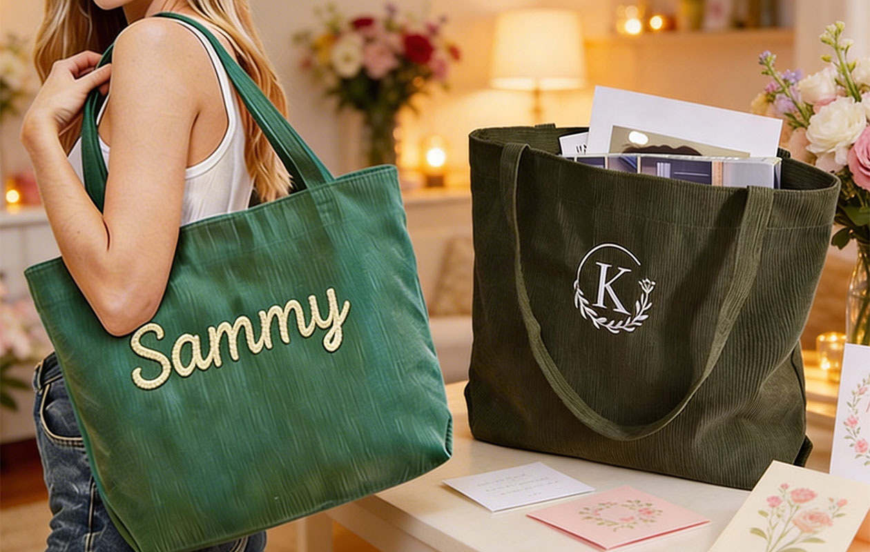 Ontvang €40 korting voor een gepersonaliseerde Tote Bag