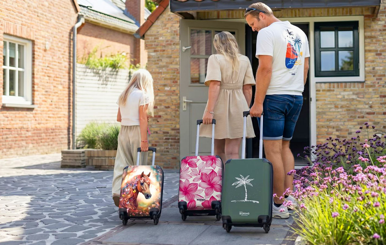 Ontvang €55 korting op een handbagage koffer (55 x 35 x 25 cm)