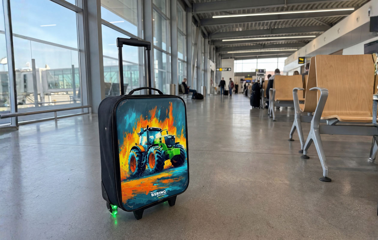 Ontvang € 50 korting op een kinderkoffer naar keuze met personalisatie en 750+ designs