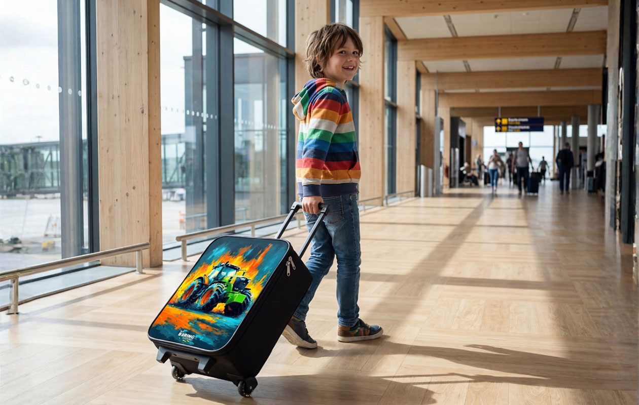 Ontvang € 50 korting op een kinderkoffer naar keuze met personalisatie en 750+ designs