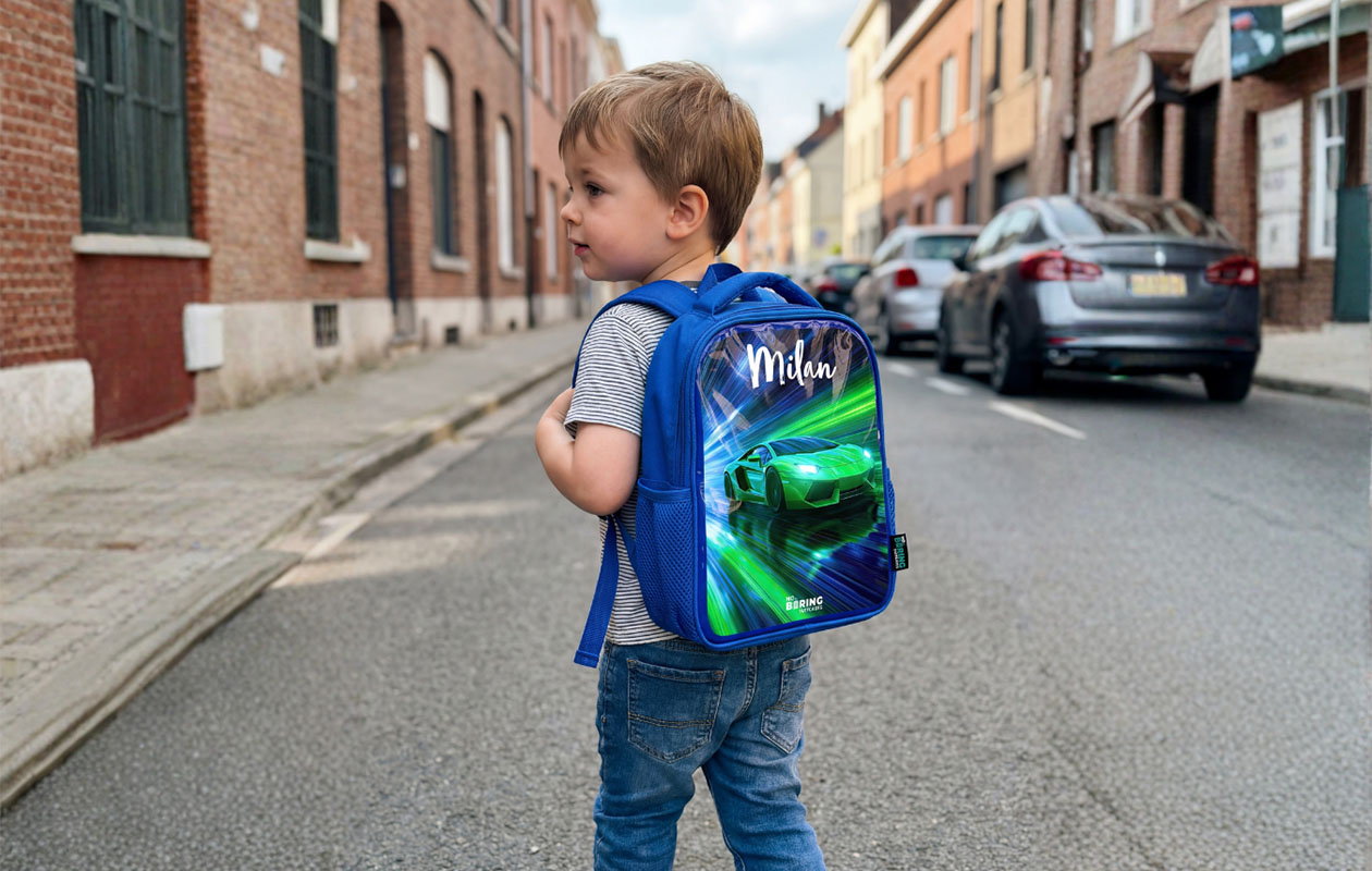 €35 korting op een personaliseerbare rugzak met naam (1000+ designs)