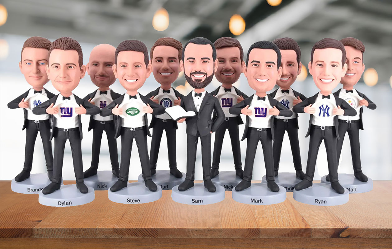 Ontvang €100 korting op een gepersonaliseerde Bobblehead