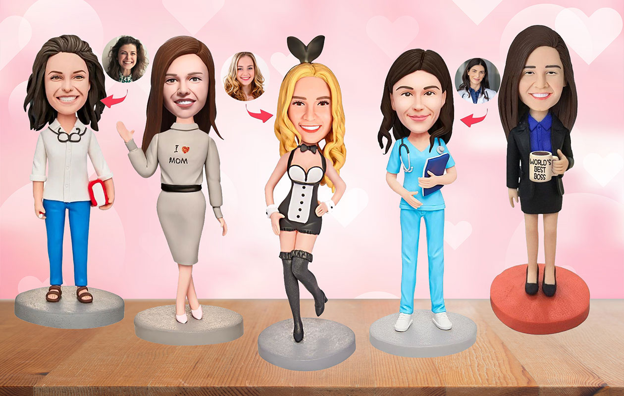 Ontvang €100 korting op een gepersonaliseerde Bobblehead