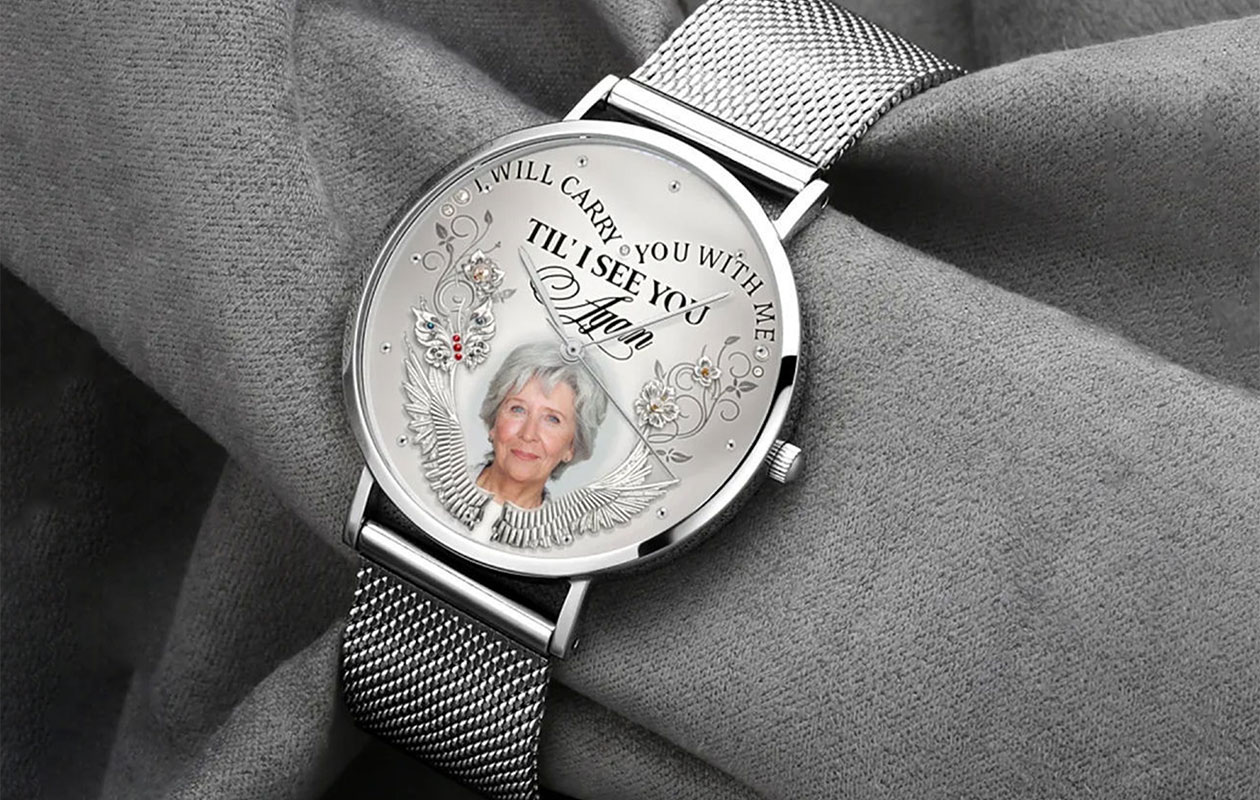 Ontvang €60 korting op een gepersonaliseerde horloge