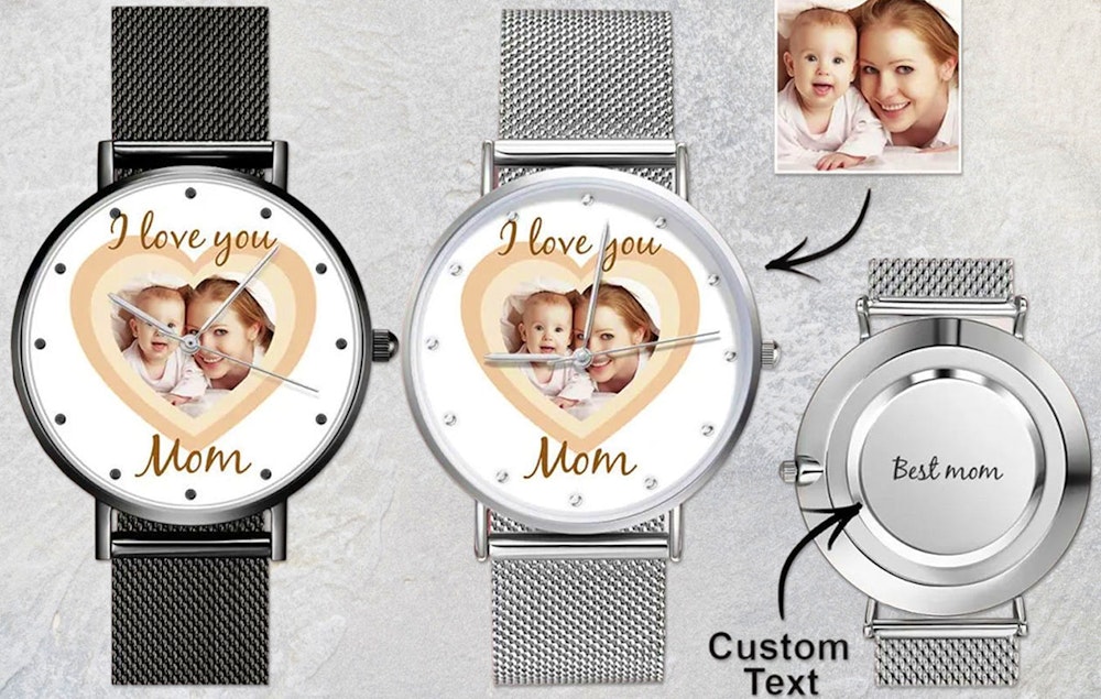 Ontvang €60 korting op een gepersonaliseerde horloge
