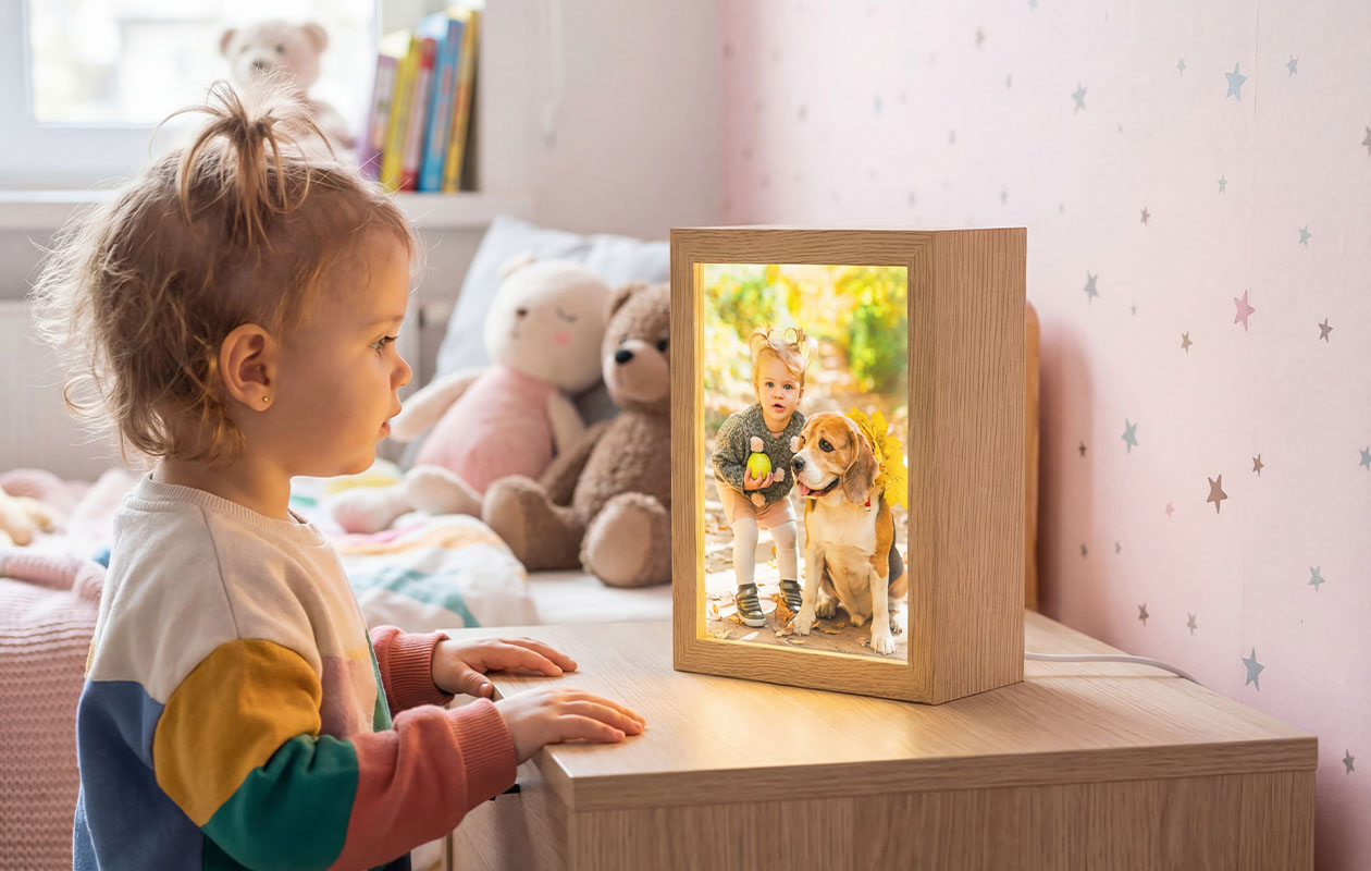 Ontvang €55 korting op je eigen nachtlampje met naam (Keuze uit 1000+ designs)