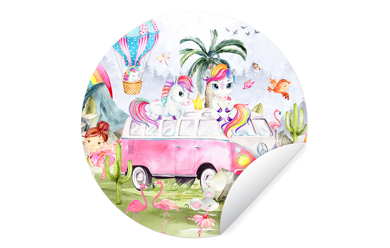 Voucher t.w.v. €100 voor behangcirkel met collectiebeeld (ø 120 cm)