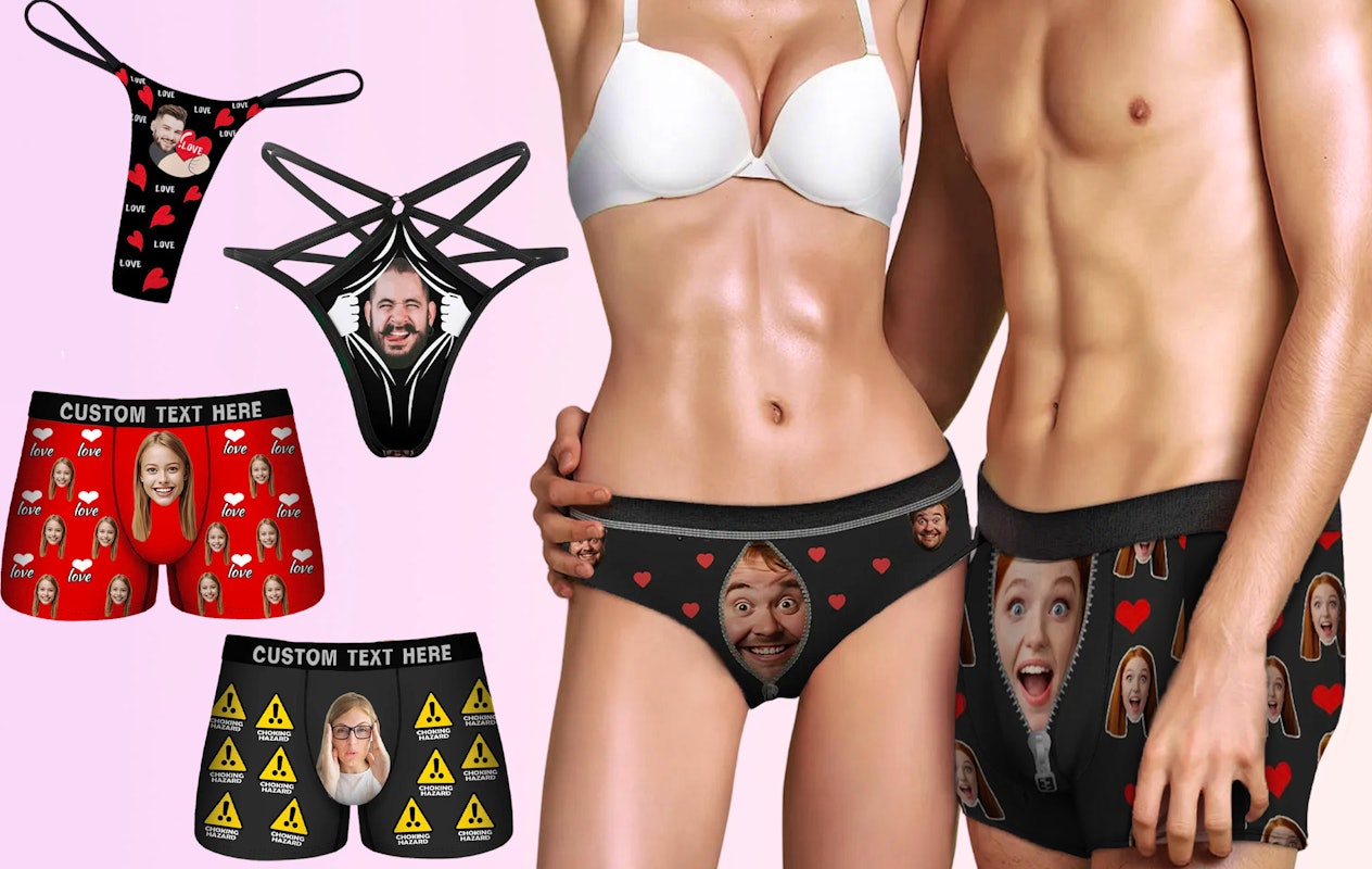 Voucher t.w.v. €40 voor gepersonaliseerd ondergoed