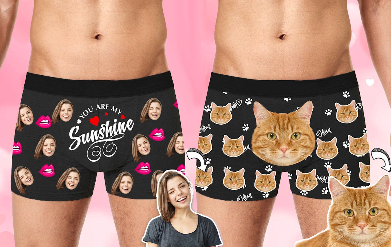 Voucher t.w.v. €40 voor gepersonaliseerd ondergoed