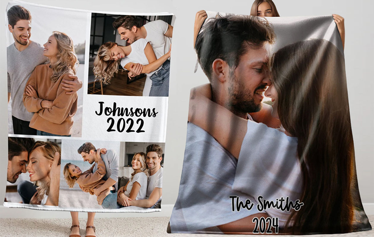 Ontvang €55 korting op een gepersonaliseerde deken