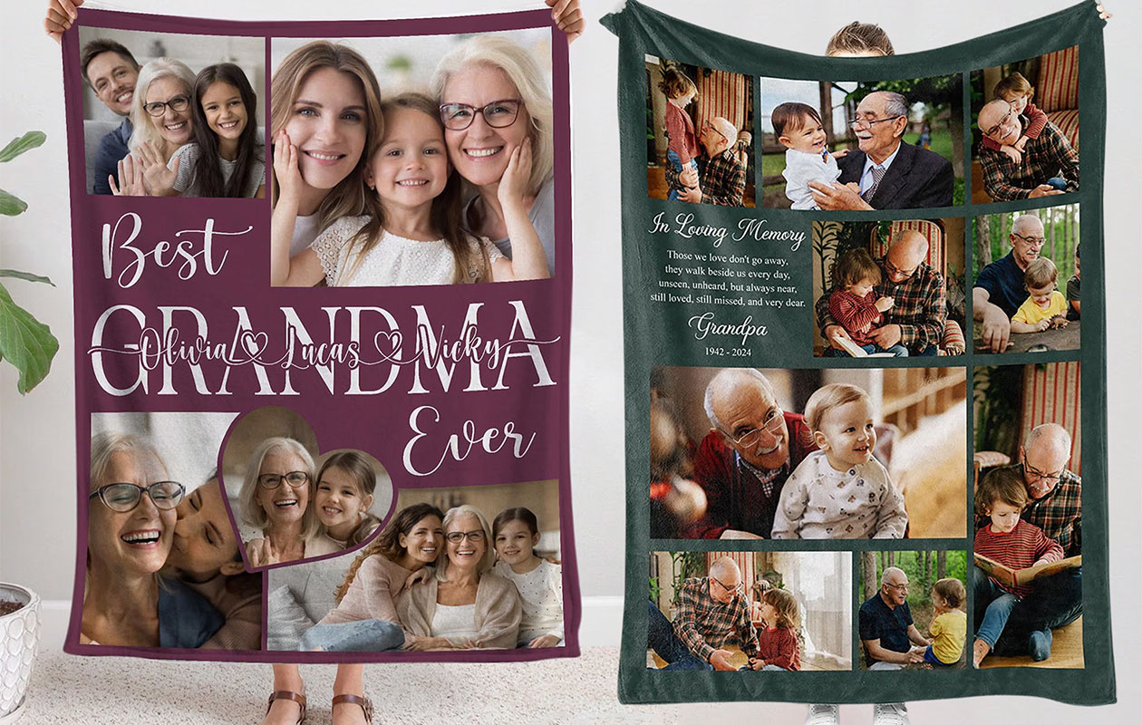 Ontvang €60 korting op een gepersonaliseerde deken