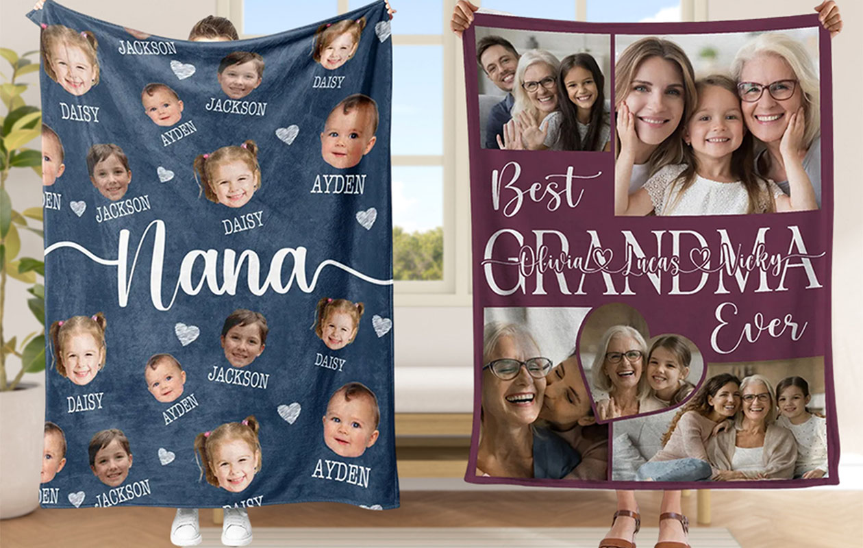 Ontvang €55 korting op een gepersonaliseerde deken