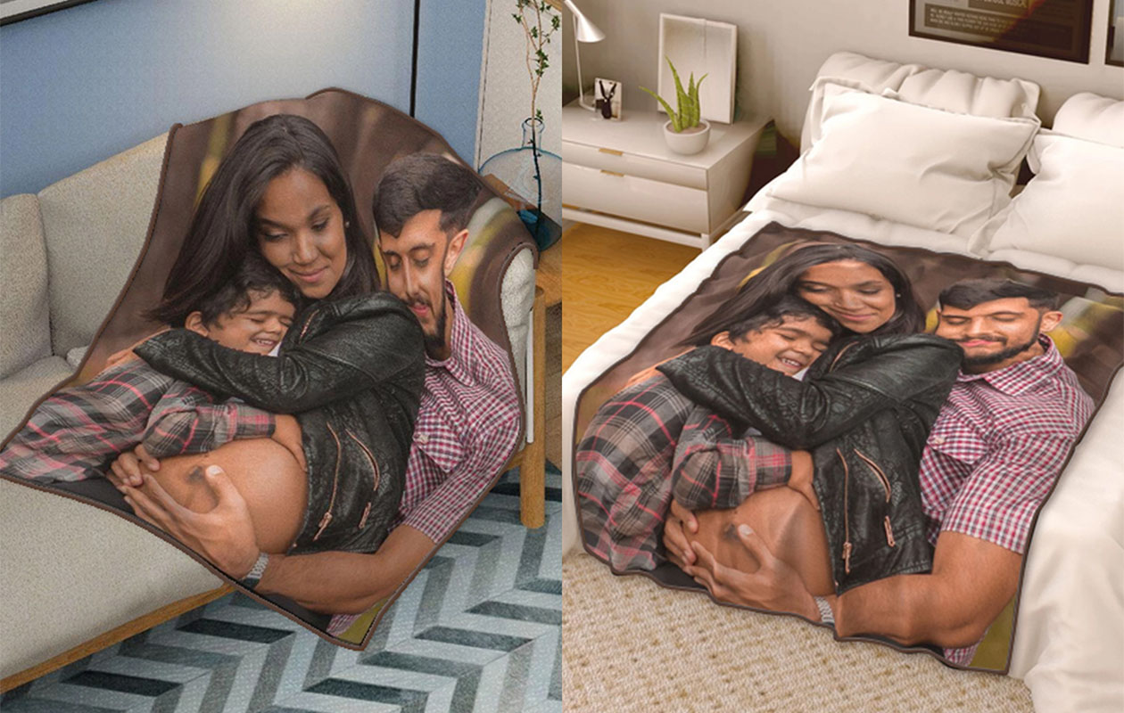 Ontvang €55 korting op een gepersonaliseerde deken