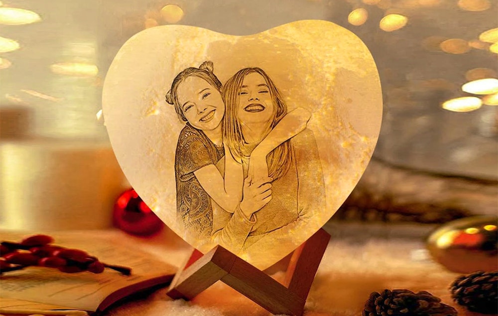 Ontvang €50 korting op jouw gepersonaliseerde maanlamp