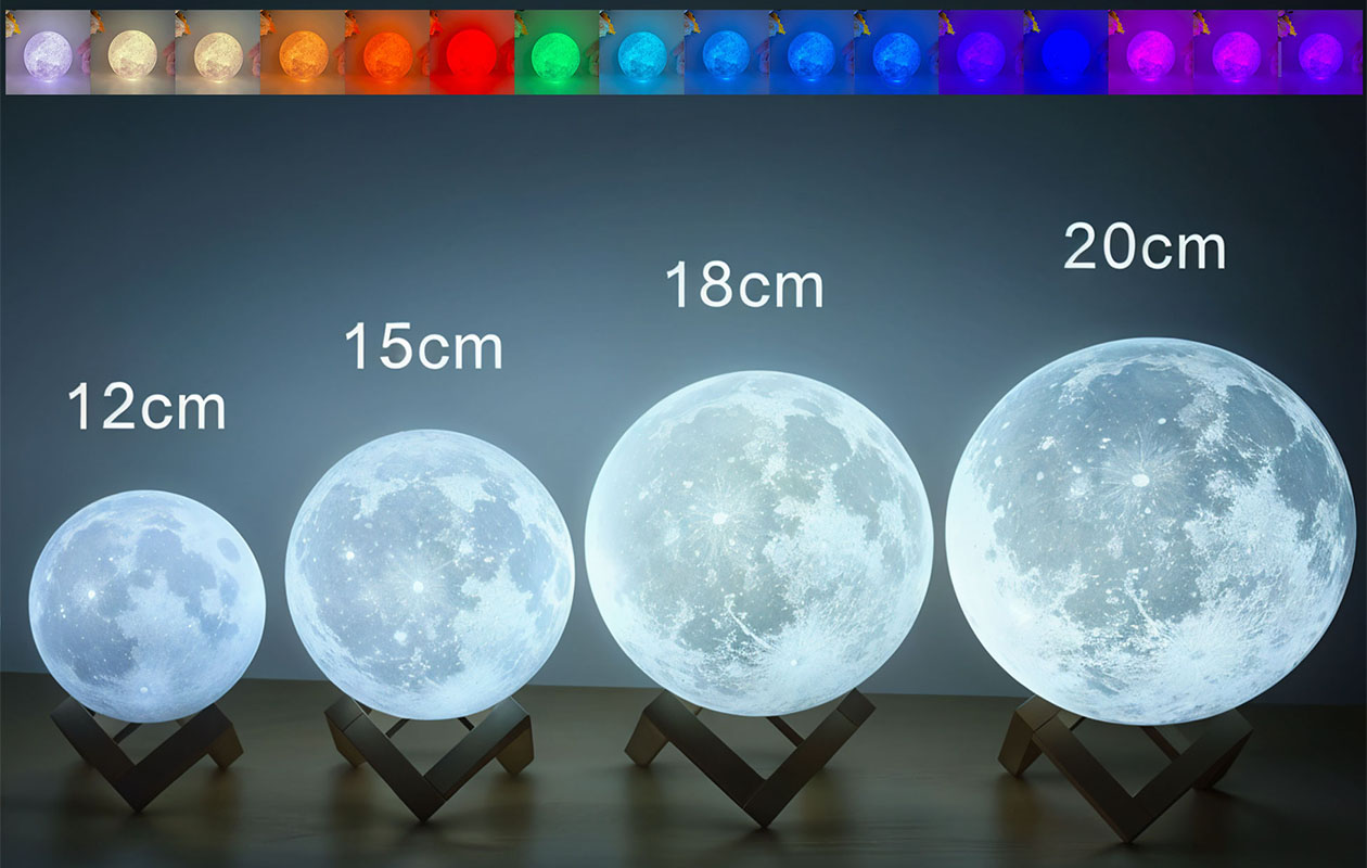 Ontvang €50 korting op jouw gepersonaliseerde maanlamp