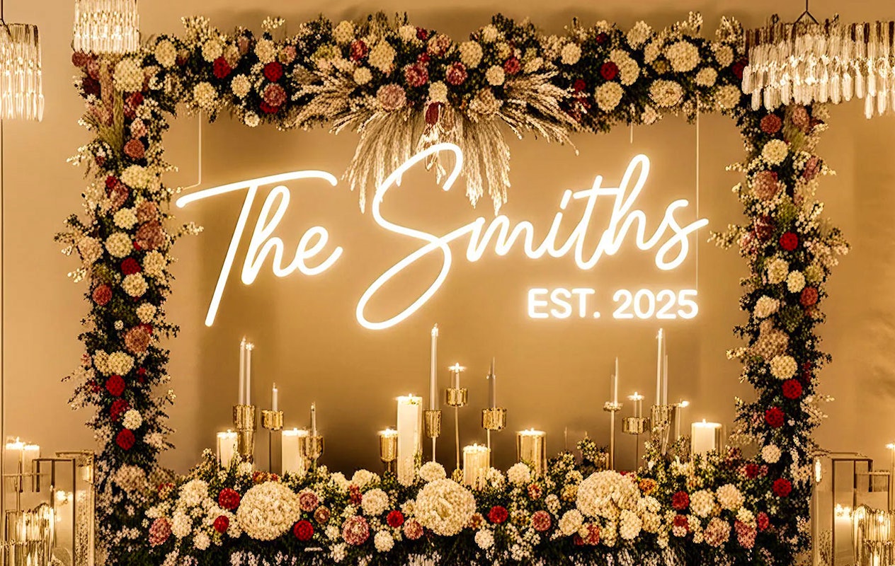 Ontvang €30 korting op jouw gepersonaliseerde neonlamp