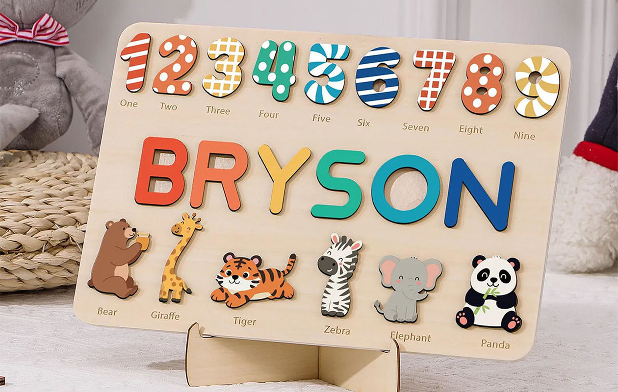 Ontvang €40 korting op een gepersonaliseerde puzzelbord