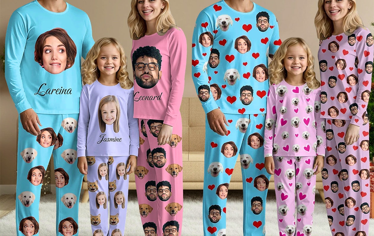 Ontvang €85 korting op jouw gepersonaliseerde pyjama