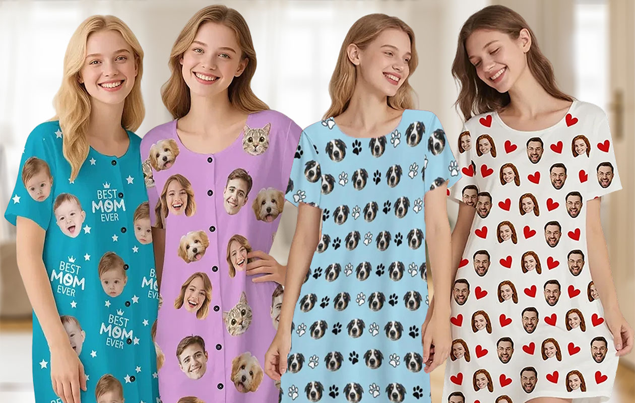 Ontvang €85 korting op jouw gepersonaliseerde pyjama