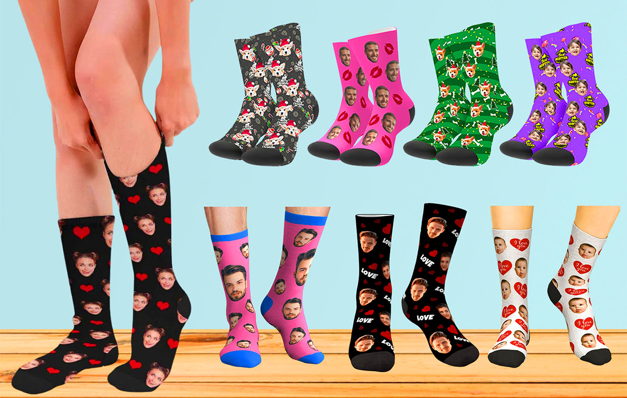 Ontvang €20 korting op jouw gepersonaliseerde sokken