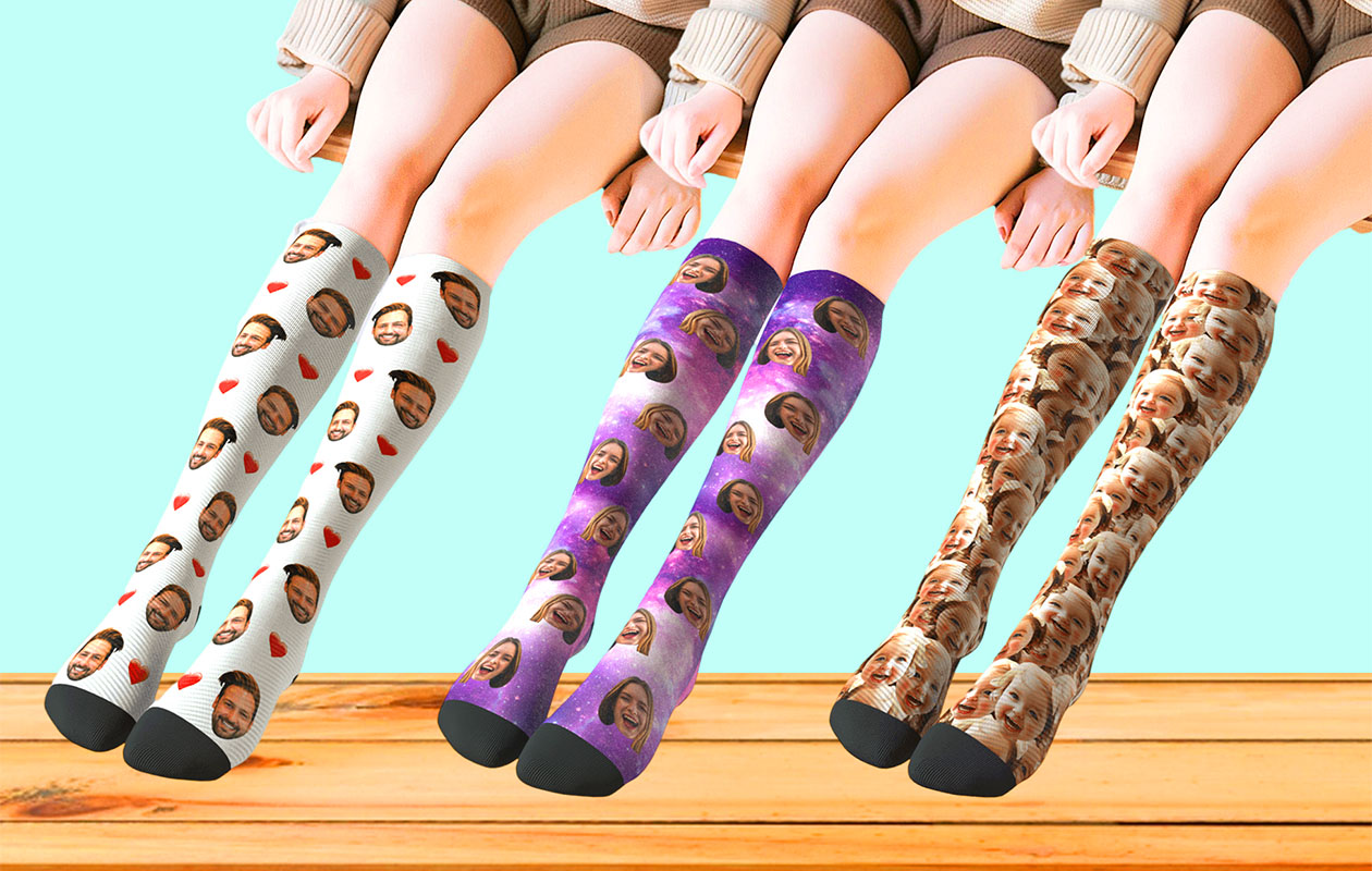 Ontvang €20 korting op jouw gepersonaliseerde sokken