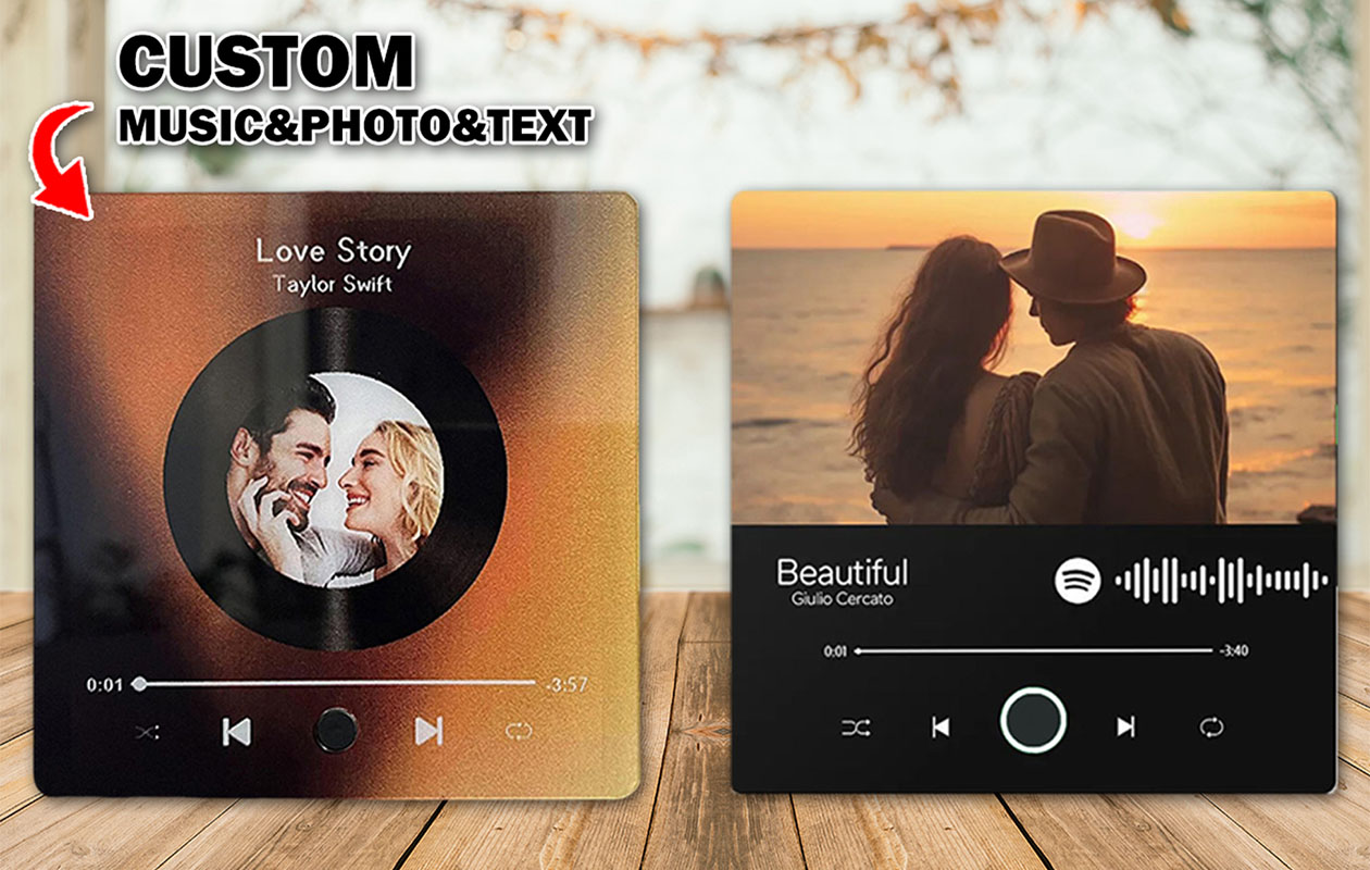 Ontvang €20 korting op een gepersonaliseerde Spotify koelkastmagneet