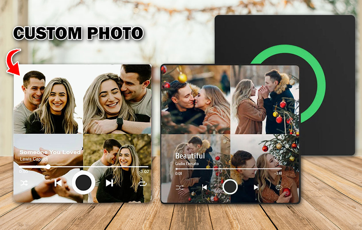 Ontvang €20 korting op een gepersonaliseerde Spotify koelkastmagneet