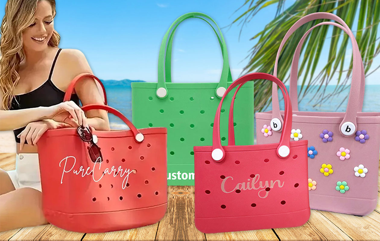 Ontvang €55 korting op een gepersonaliseerde strandtas