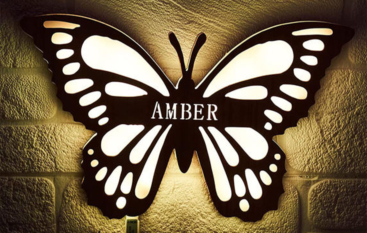 Ontvang €45 korting voor een gepersonaliseerde wandlamp