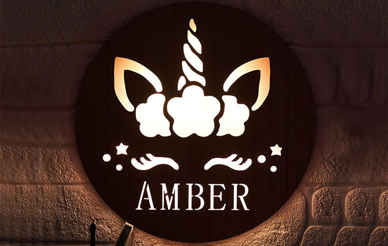 Ontvang €45 korting voor een gepersonaliseerde wandlamp