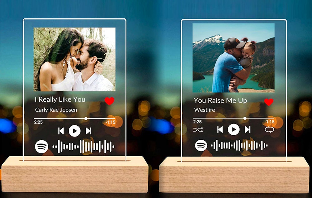 Ontvang €65 korting voor een muzieklampje met foto