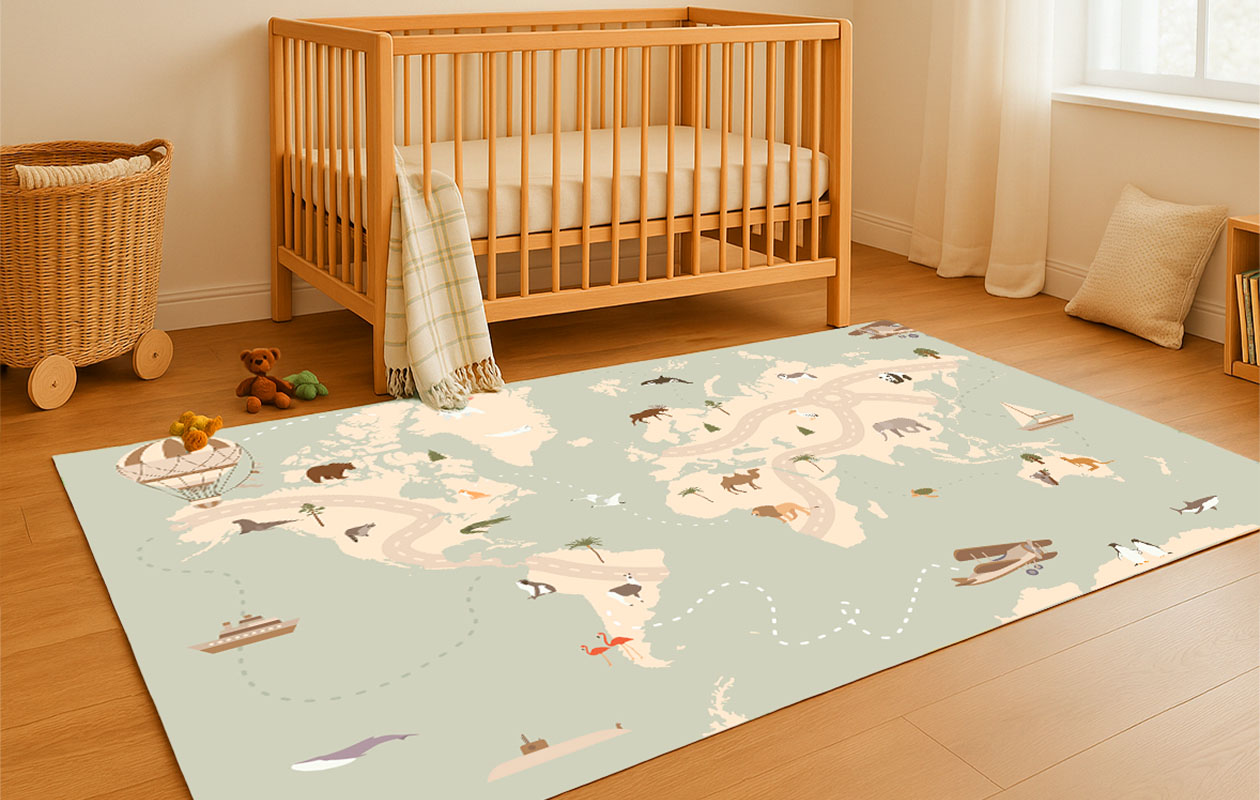 Ontvang €75 korting op een speelmat met collectiebeeld (135 x 90 cm)