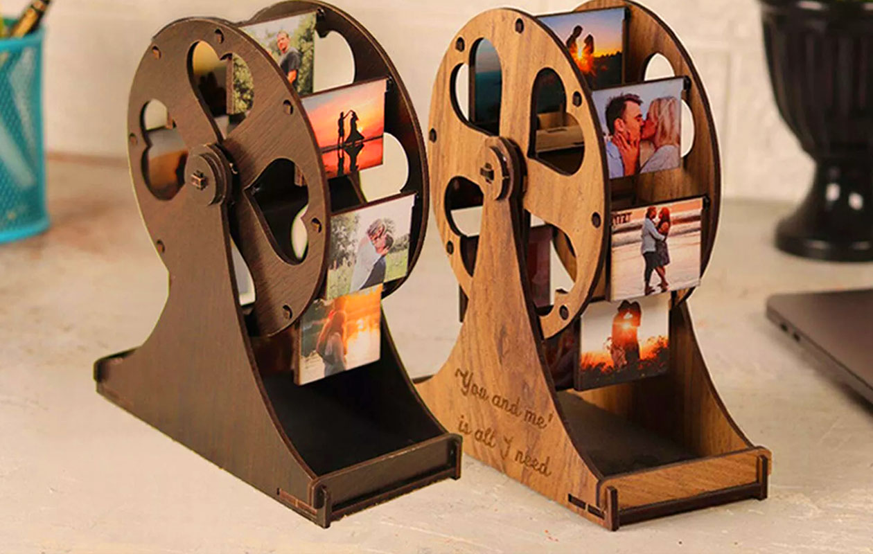 Voucher t.w.v. €35 voor een houten foto-reuzenrad