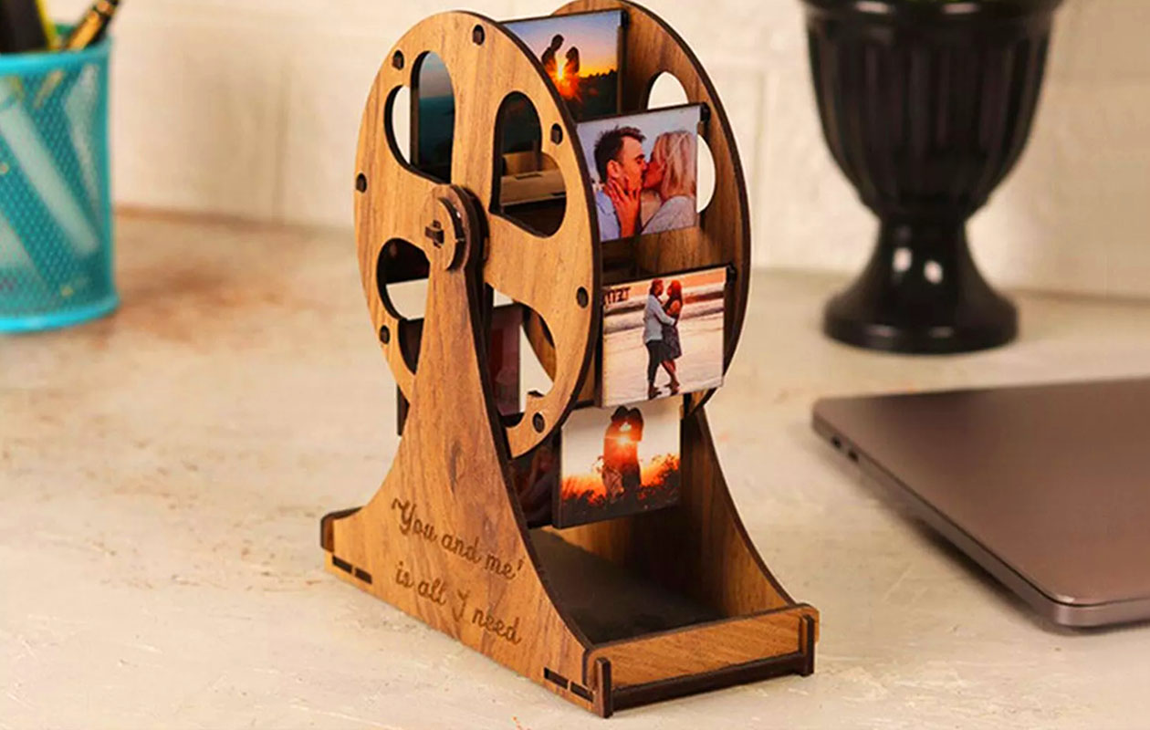 Voucher t.w.v. €35 voor een houten foto-reuzenrad