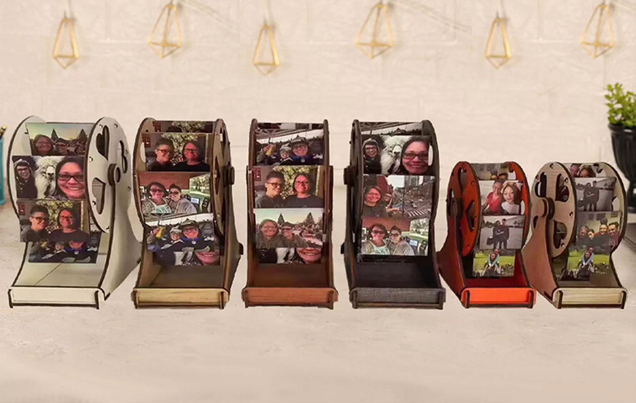 Voucher t.w.v. €35 voor een houten foto-reuzenrad