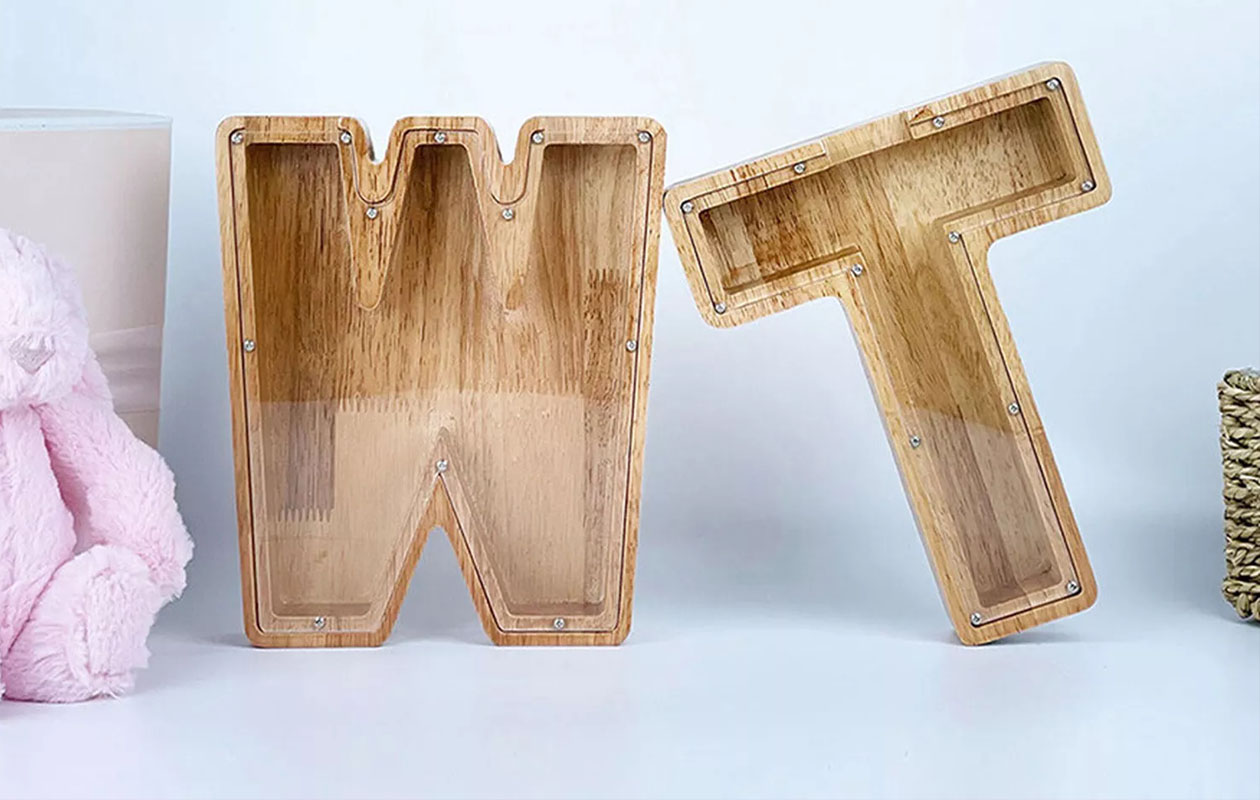 Voucher t.w.v. € 35,- voor gepersonaliseerd spaarvarken