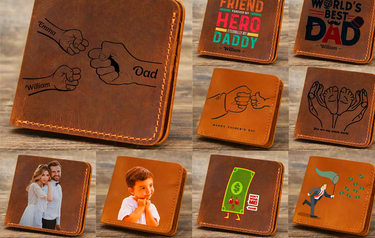 Voucher t.w.v. € 45,- voor gepersonaliseerde portemonnee