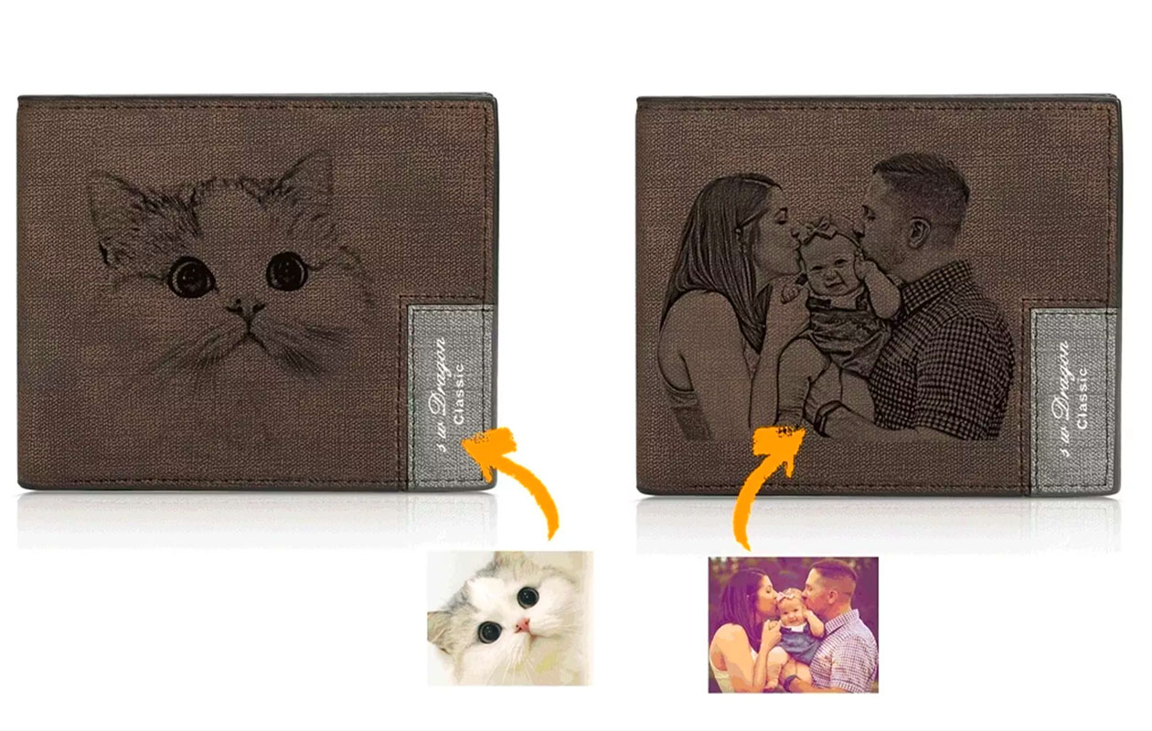 Voucher t.w.v. € 45,- voor gepersonaliseerde portemonnee