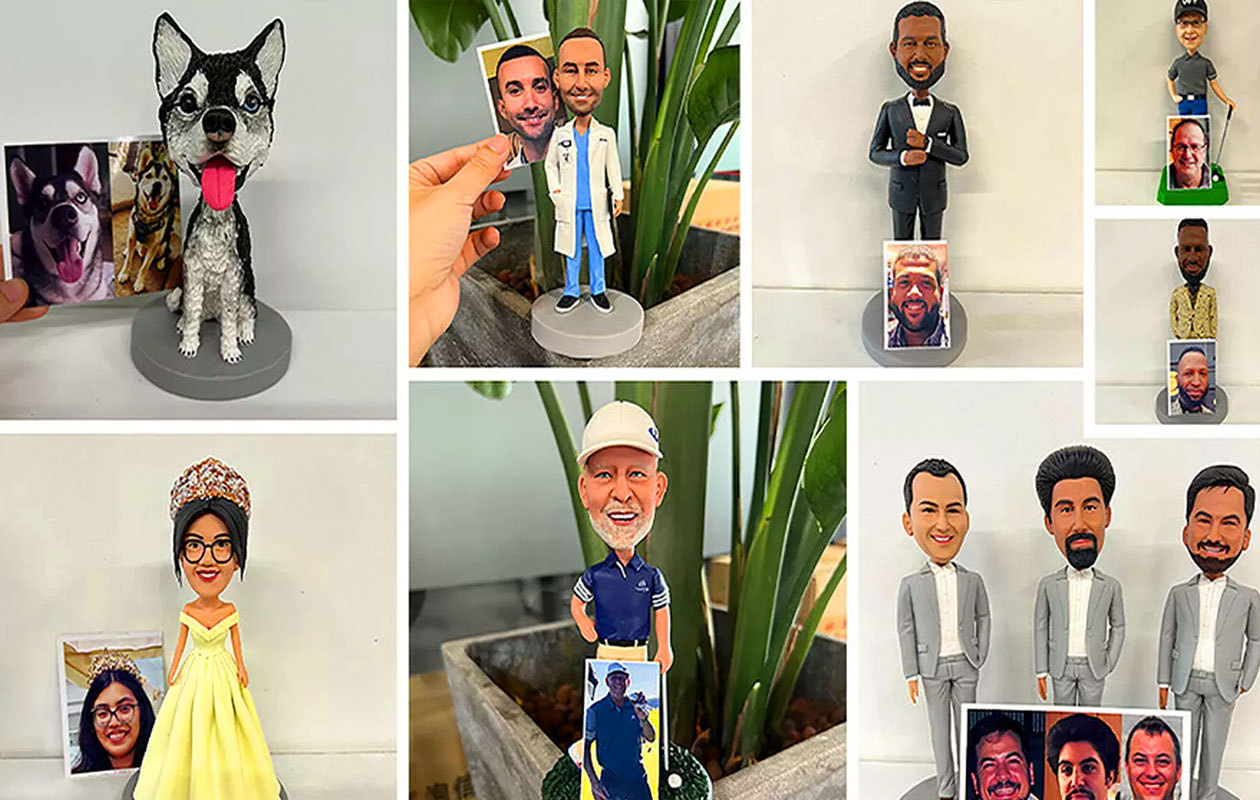 Voucher t.w.v. €90 voor een gepersonaliseerde Bobblehead