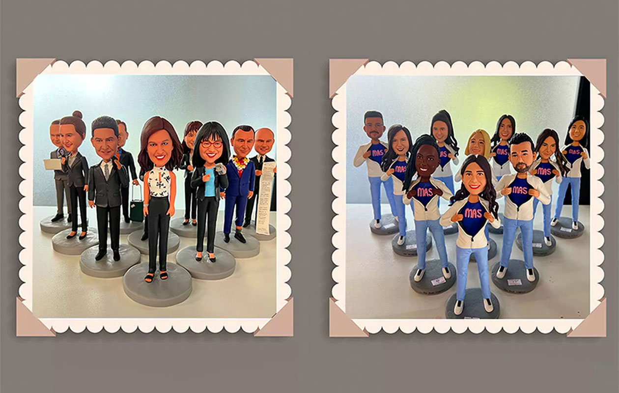 Voucher t.w.v. €90 voor een gepersonaliseerde Bobblehead