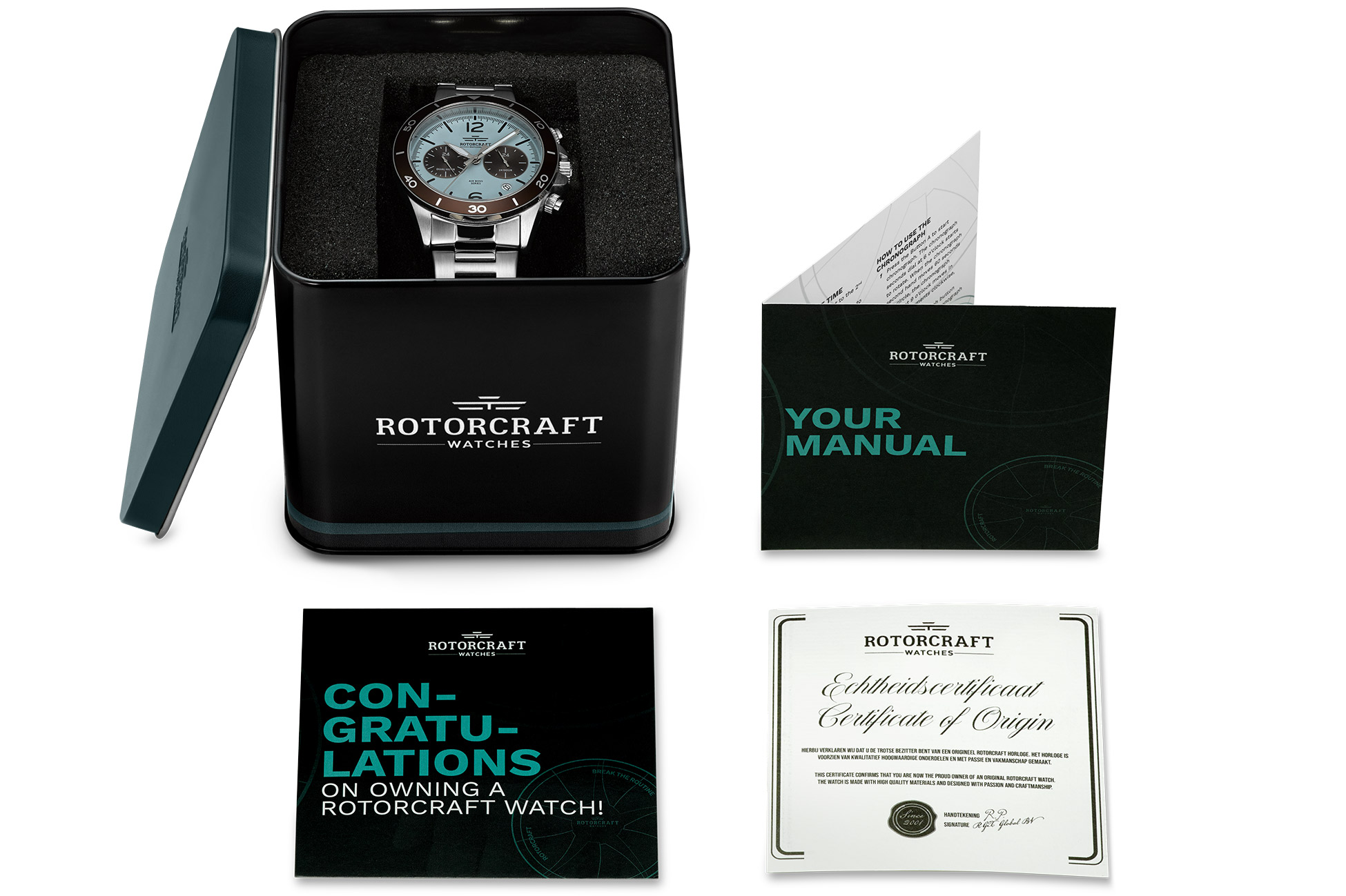 Herenhorloge Air Boss van Rotorcraft (RC1209)