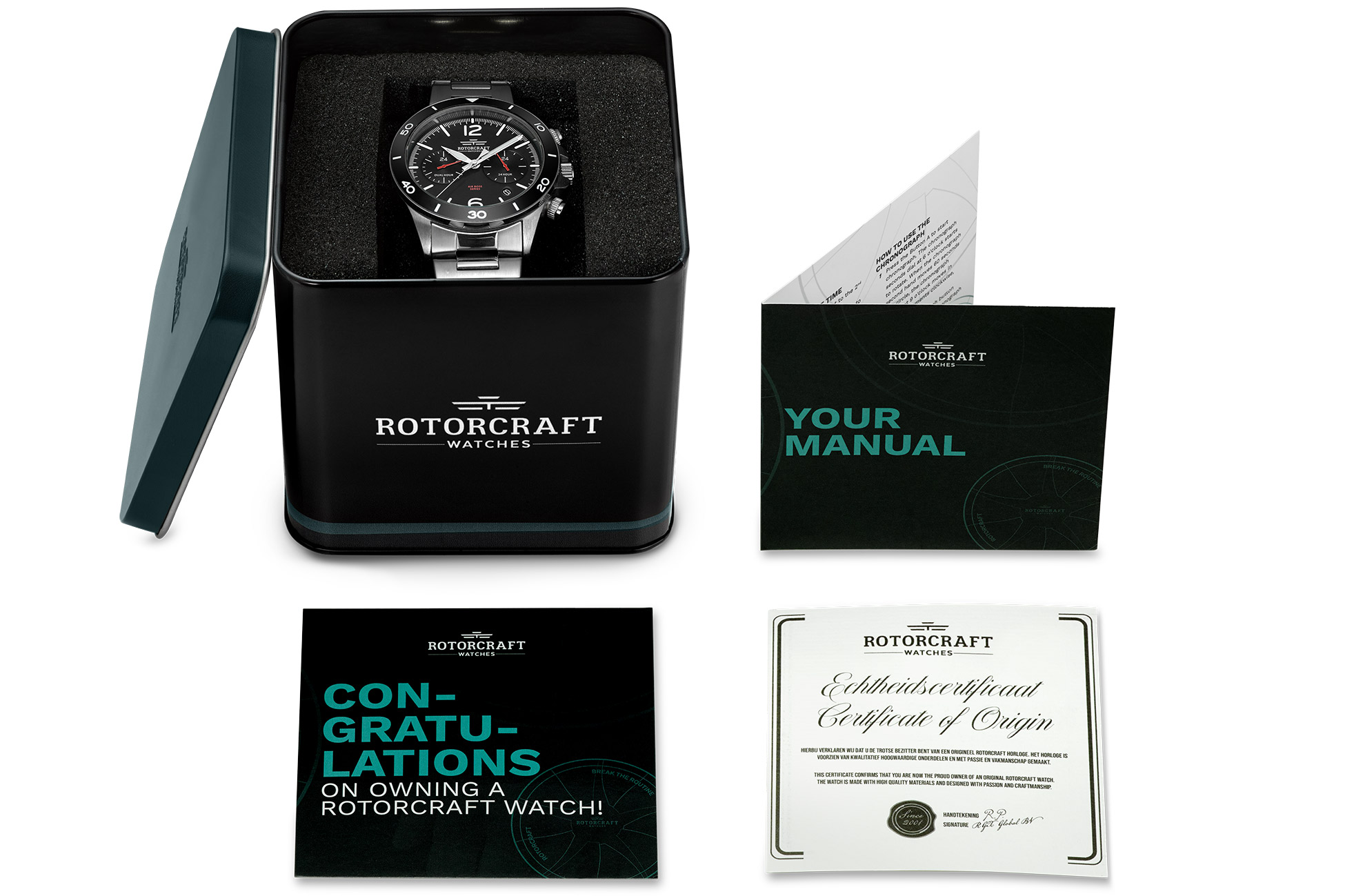 Herenhorloge Air Boss van Rotorcraft (RC1211)