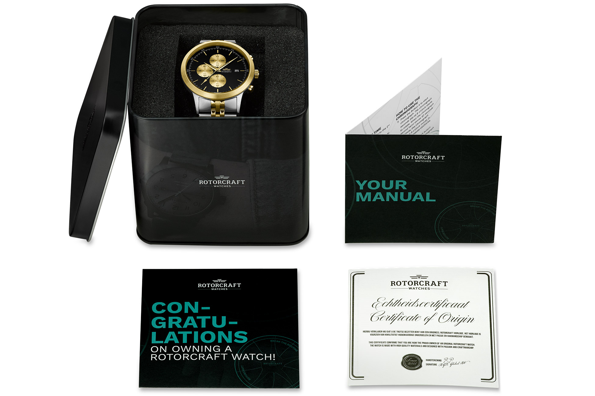 Herenhorloge Classico van Rotorcraft (RC2404)