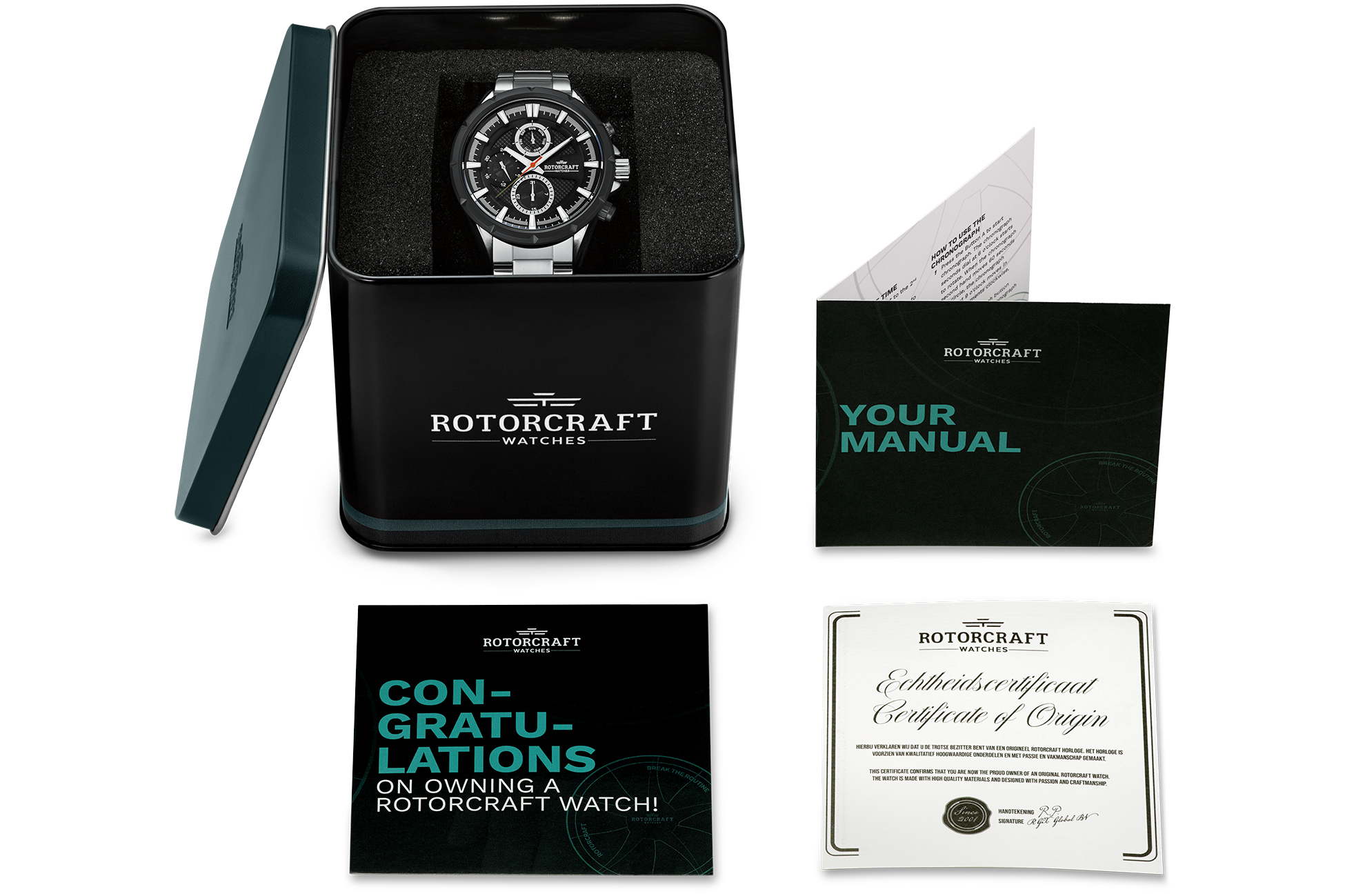 Herenhorloge van Rotorcraft (Gear RC2905)