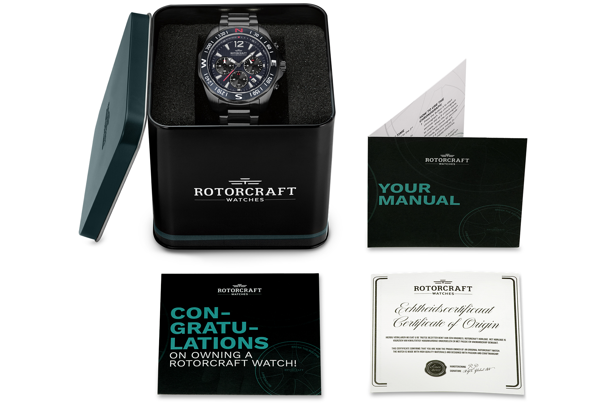 Herenhorloge van Rotorcraft (Lisbon RC4002)