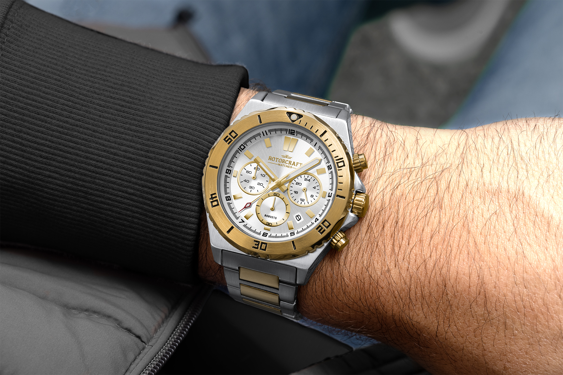 Herenhorloge Robusto RC6602 van Rotorcraft 