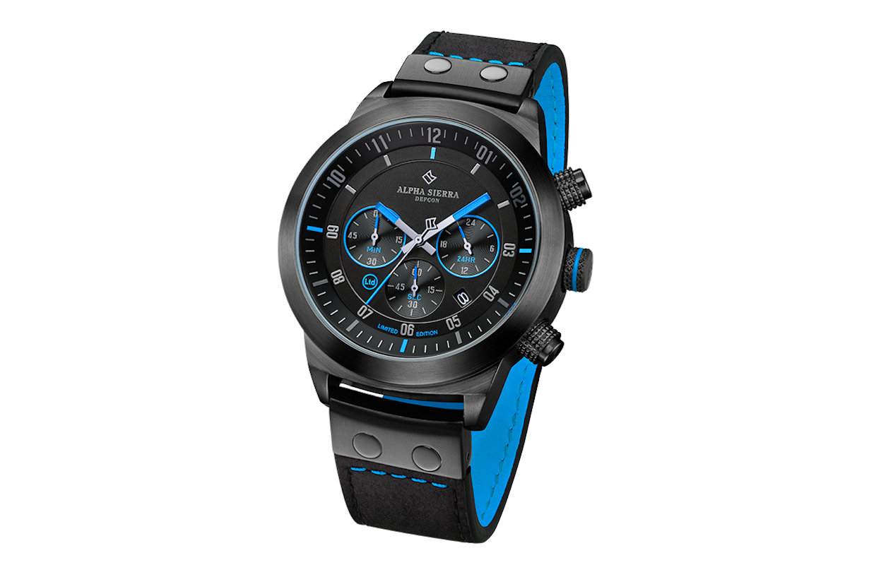 Alpha Sierra Watch Co. Defcon LGM36BL