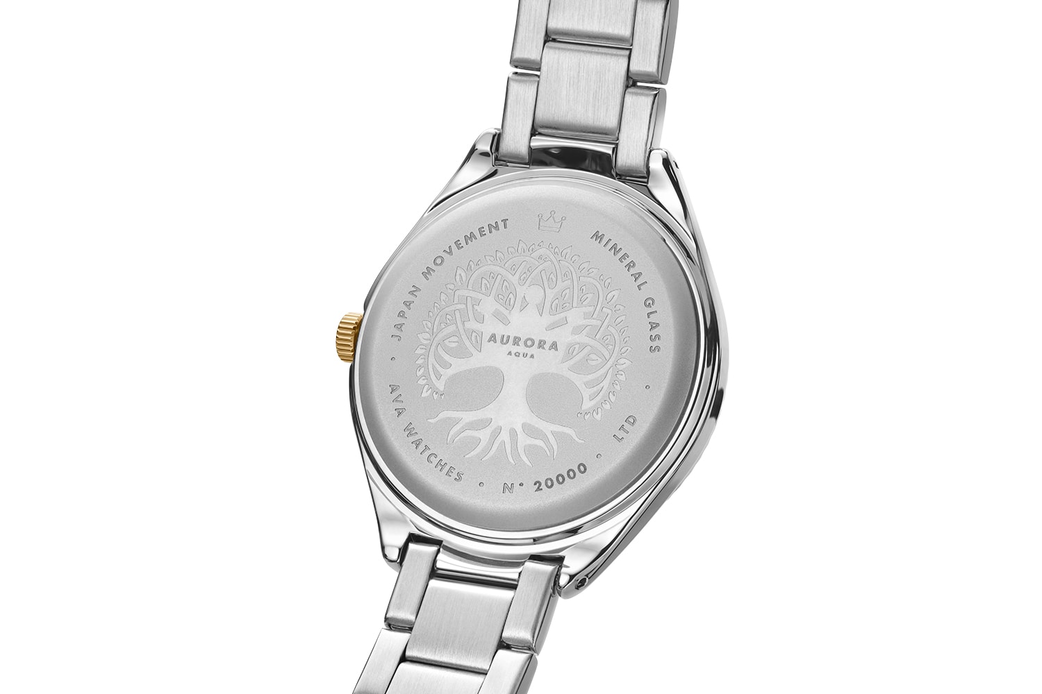 AVA dameshorloge aurora aqua blauw