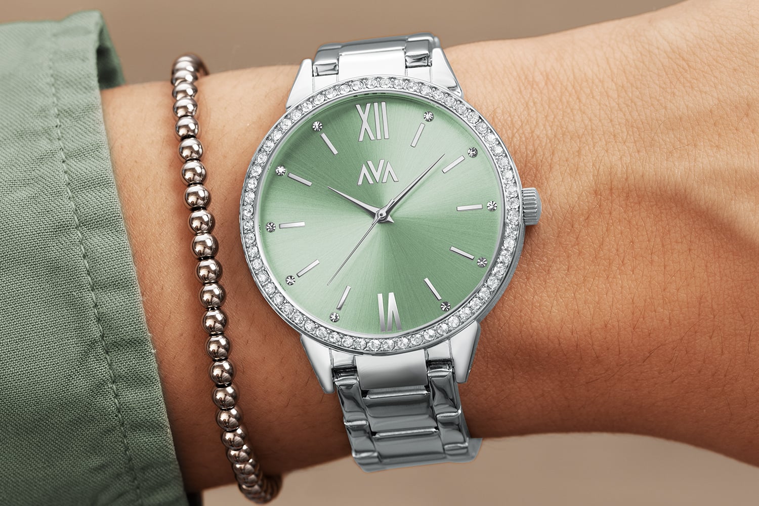 AVA Dameshorloge Olivia Aqua